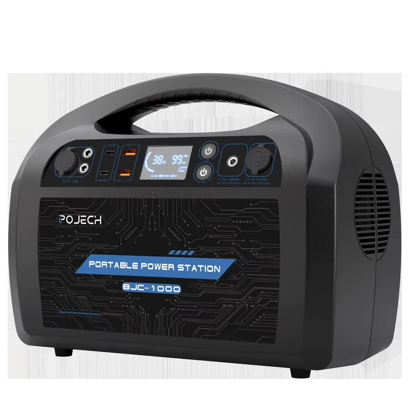 Outdoor Uninterruptible Power Supply - 휴대용 태양광 발전소 1000W 대용량 UPS