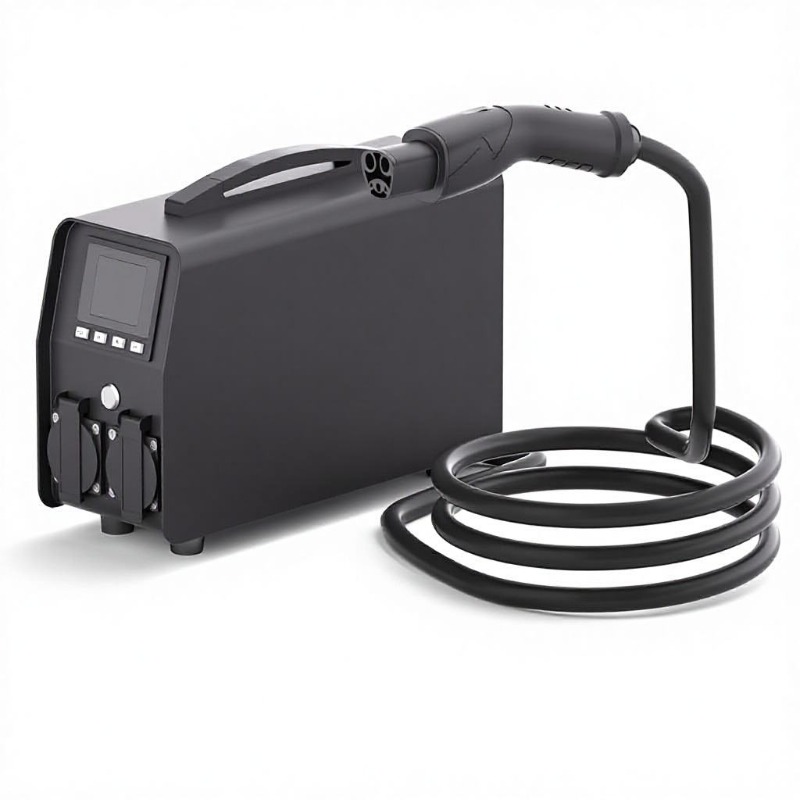 Outdoor Power Inverter - 휴대용 EV 방전 인버터 DC-AC 변환기