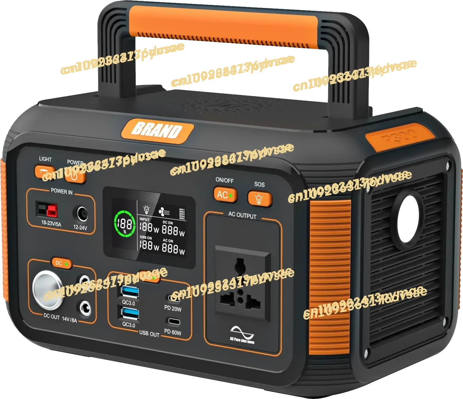 Outdoor Uninterruptible Power Supply - 새로운 재고 보유 중인 300W 500W
