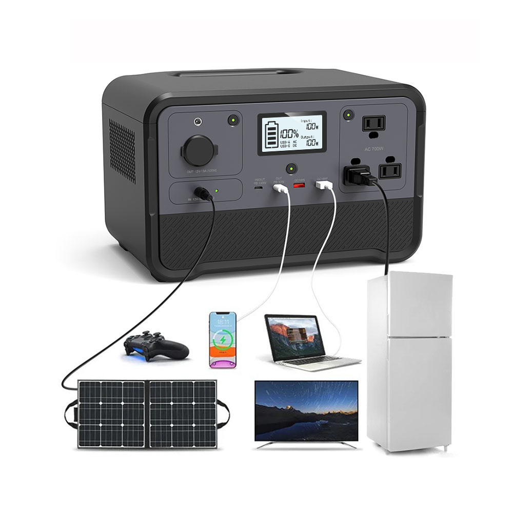 Outdoor Power Inverter - 700W AC 입력 태양광 발전기 LiFePo4