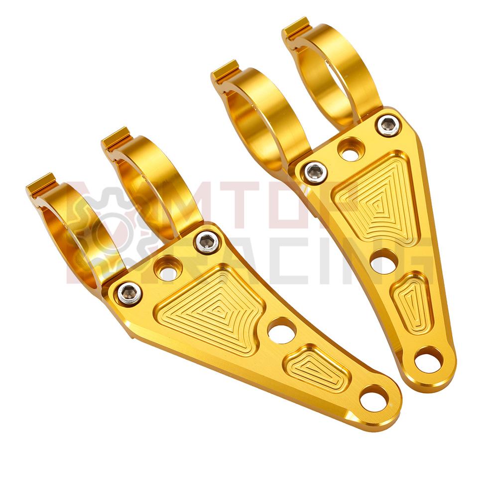 Outdoor Power Products - 오토바이 CNC 헤드라이트 마운트 브래킷, 포크
