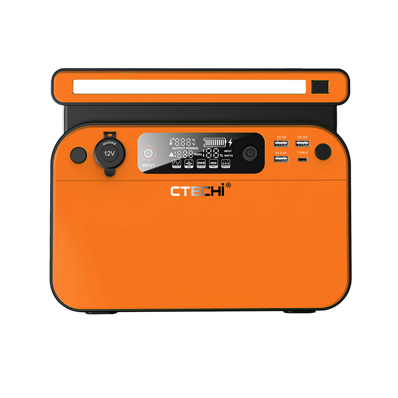 Outdoor Uninterruptible Power Supply - CTECHi 500W 휴대용 UPS 태양광 발전기