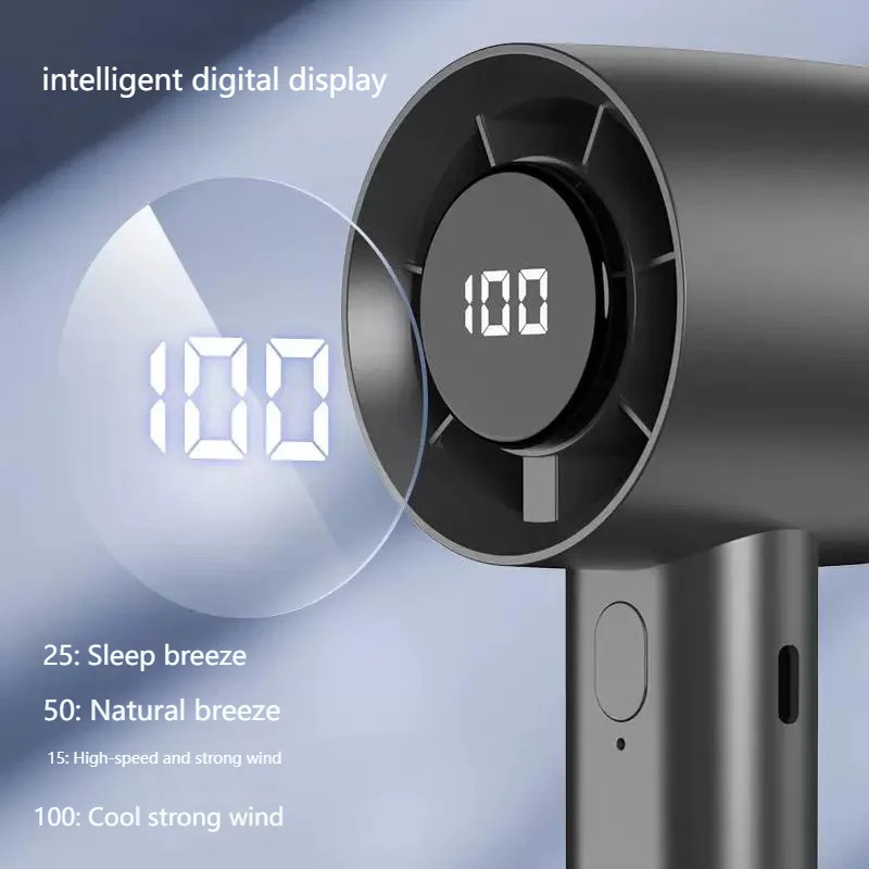 LED 디스플레이가 있는 휴대용 미니 핸드헬드 팬, 반 - Outdoor Usb Power Bank 리뷰 및 가격