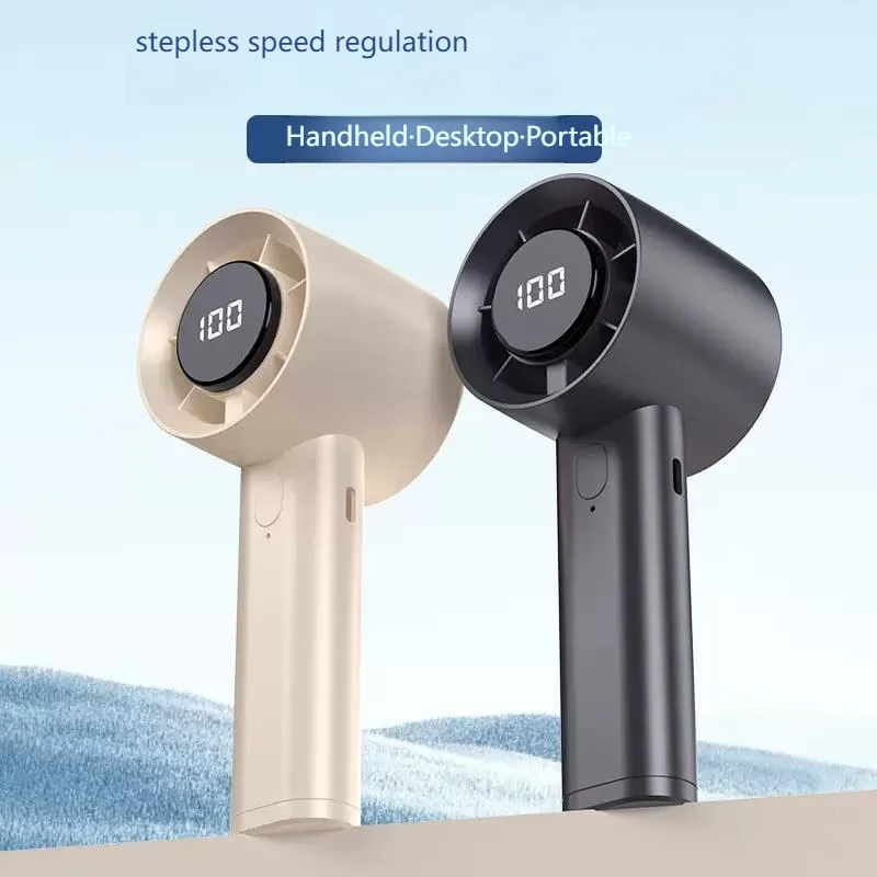 LED 디스플레이가 있는 휴대용 미니 핸드헬드 팬, 반 - Outdoor Usb Power Bank 리뷰 및 가격