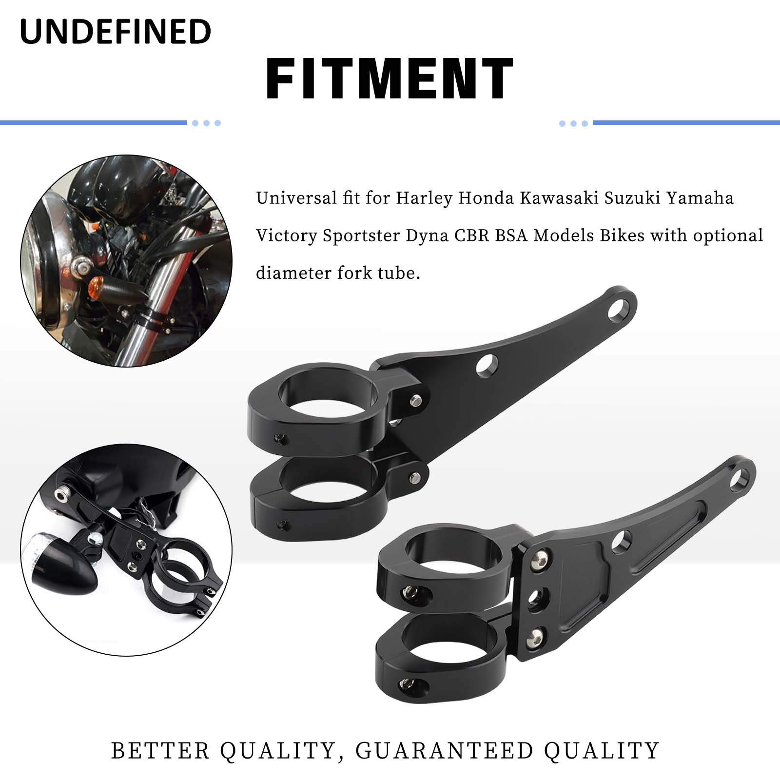 헤드라이트 브래킷 마운트 클램프 포크 튜브 라이트 거치 - Outdoor Power Products 리뷰 및 가격