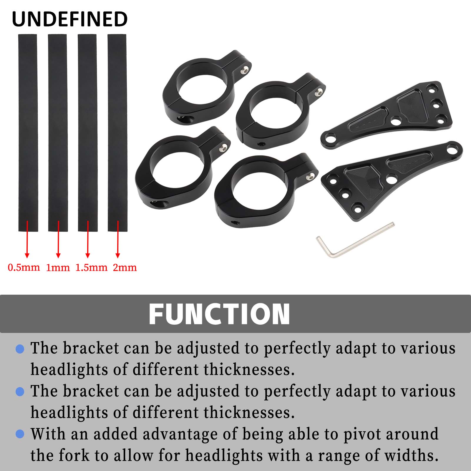 헤드라이트 브래킷 마운트 클램프 포크 튜브 라이트 거치 - Outdoor Power Products 리뷰 및 가격