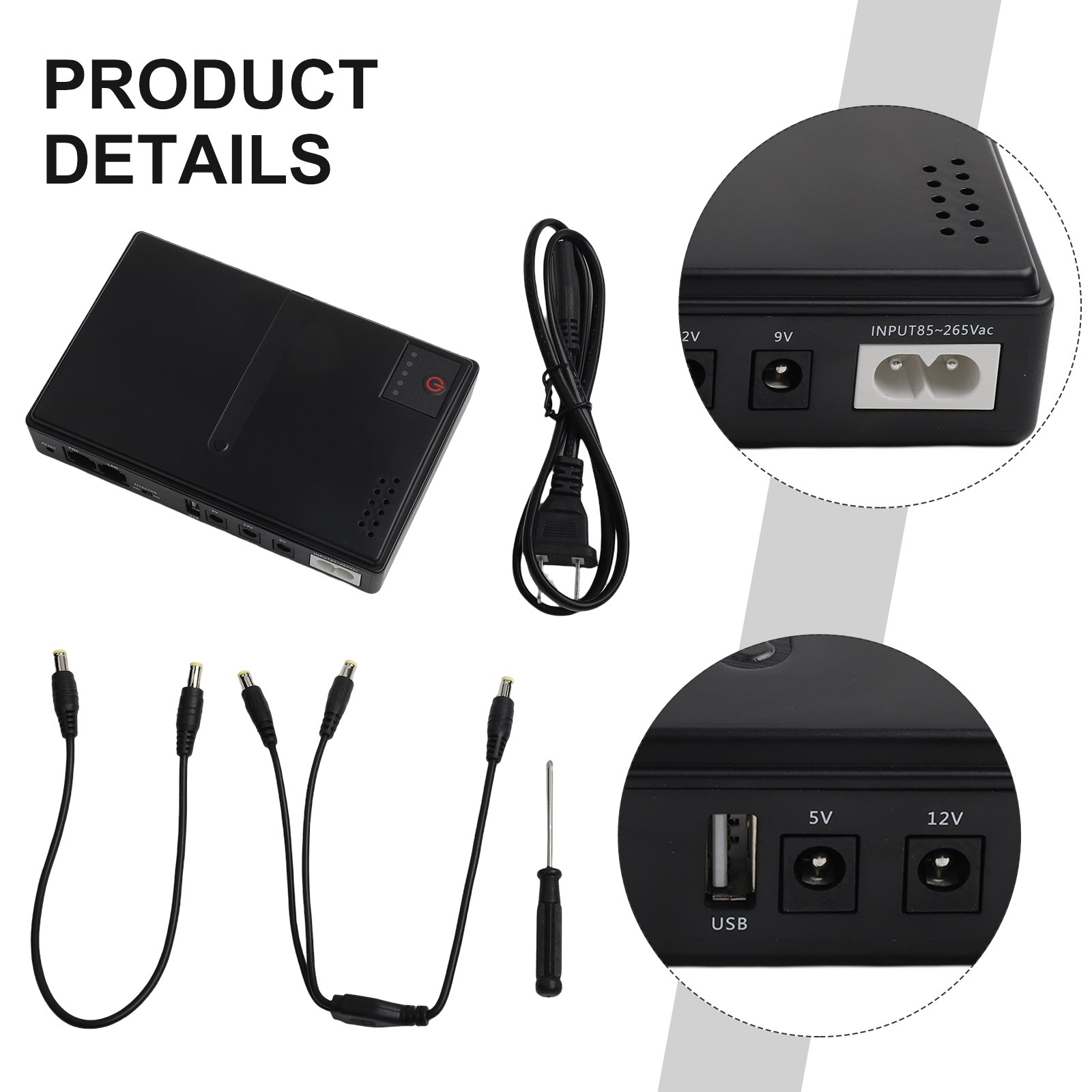 1018L 5V 9V 12V 백업 DC UPS 무정전  - Outdoor Uninterruptible Power Supply 리뷰 및 가격