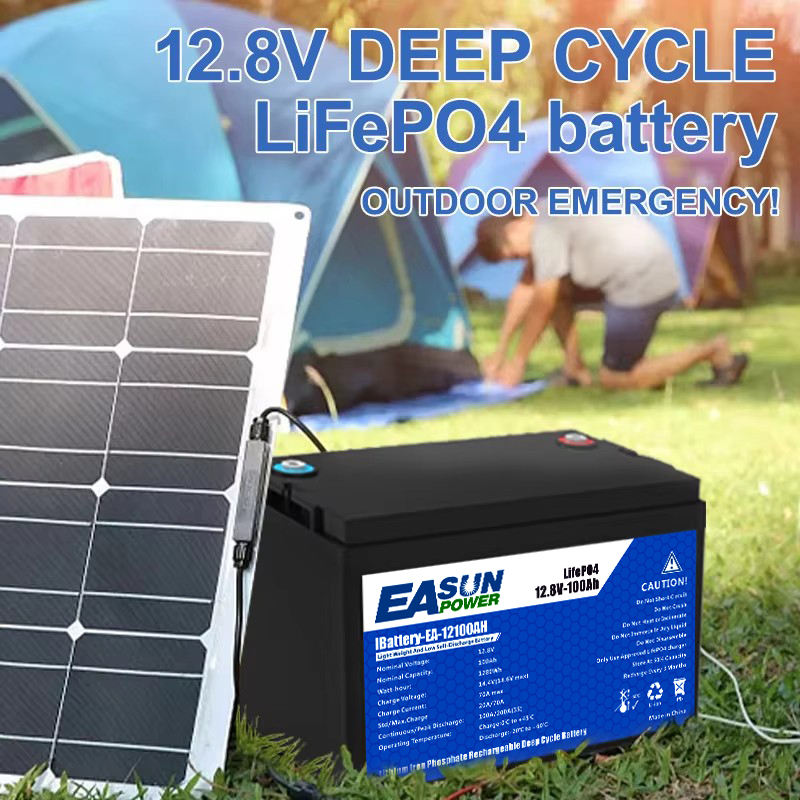 EASUN POWER 12V 100Ah LiFePO4  - Outdoor Power Inverter 리뷰 및 가격