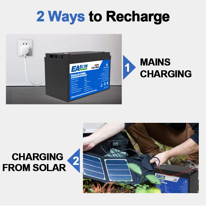 EASUN POWER 12V 100Ah LiFePO4  - Outdoor Power Inverter 리뷰 및 가격