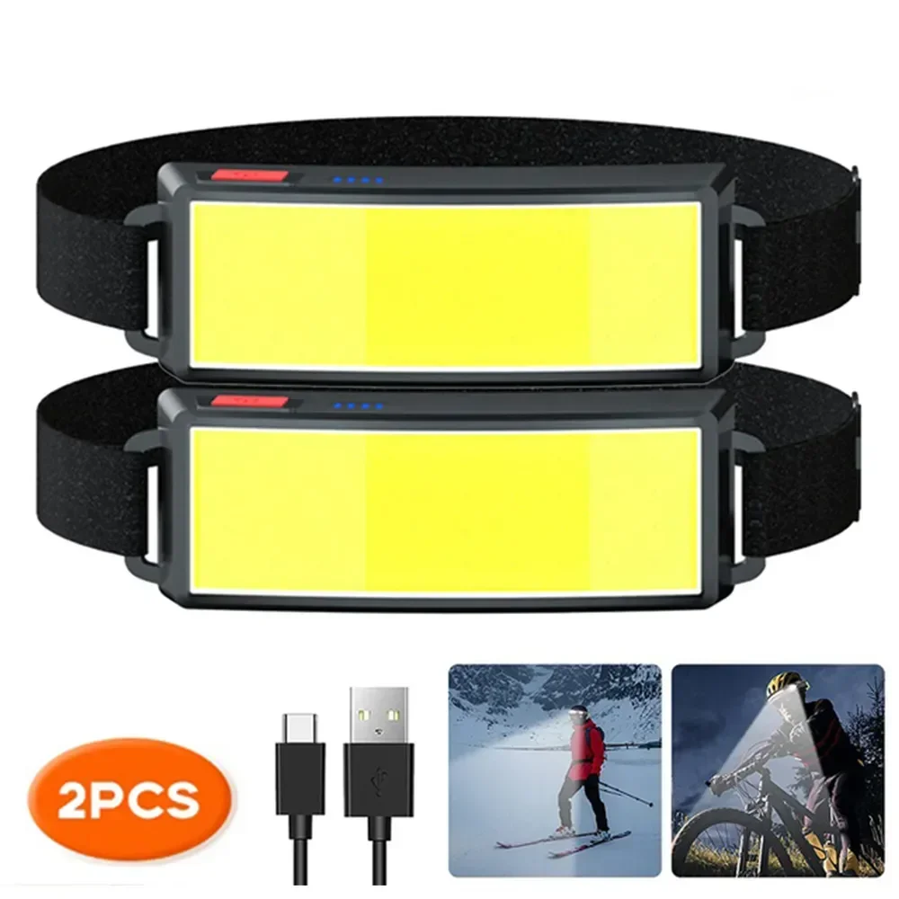 COB 휴대용 LED 헤드라이트 야외 헤드라이트 내장  - Outdoor Usb Power Bank 리뷰 및 가격