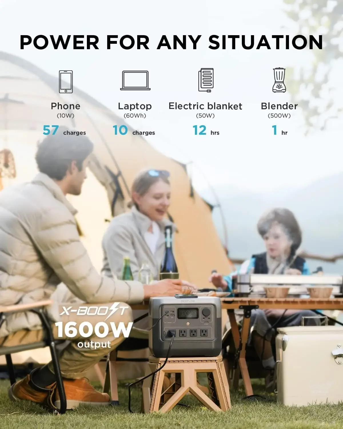 EF ECOFLOW 휴대용 파워스테이션 RIVER 2  - Ac Outdoor Power 리뷰 및 가격
