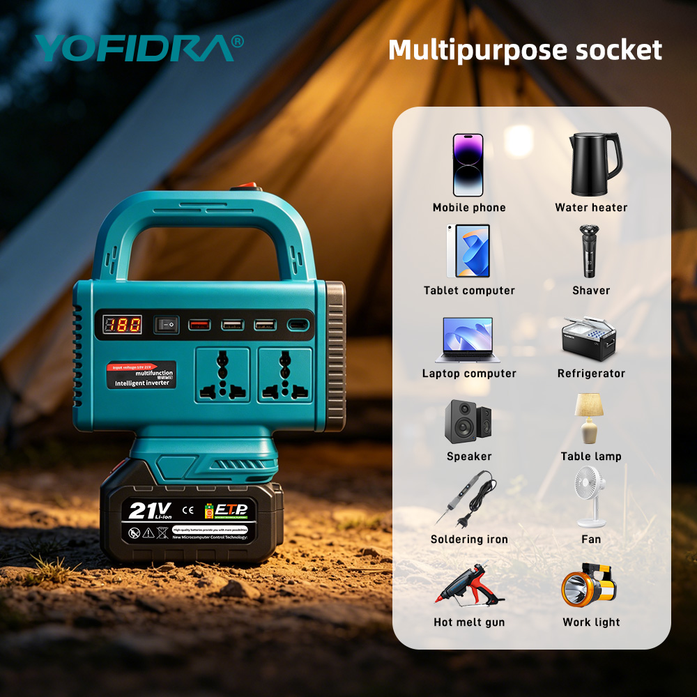 요피드라 220V 휴대용 파워 인버터 야외 비상 전원  - Outdoor Power Inverter 리뷰 및 가격