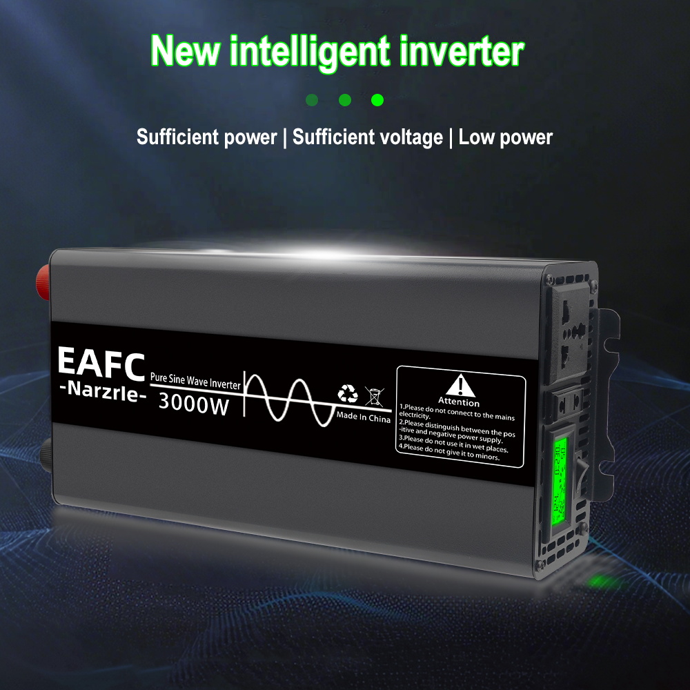 EAFC 3000W 순수 사인파 인버터 DC12V AC - Outdoor Power Inverter 리뷰 및 가격