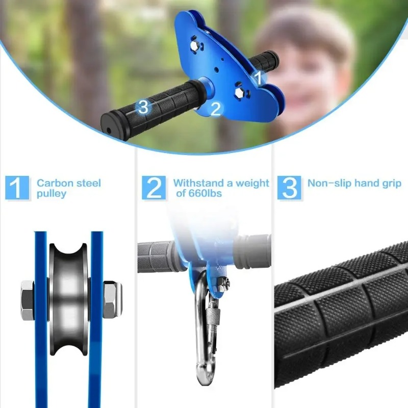 30m 야외용 지퍼라인 키트(인기 상품) - 좌석 및  - Outdoor Power Tool Kit 리뷰 및 가격