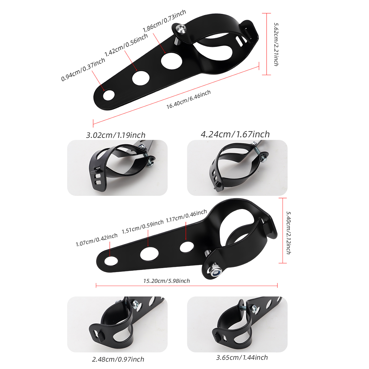 28-36mm 35-43mm 오토바이 헤드라이트 마운트 - Outdoor Power Products 리뷰 및 가격