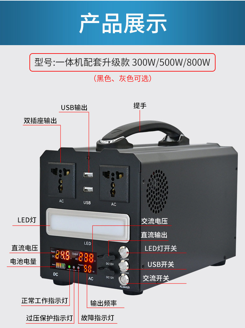 야외 모바일 전원 공급 장치 쉘 조립 액세서리 12V2 - Outdoor Power Inverter 리뷰 및 가격