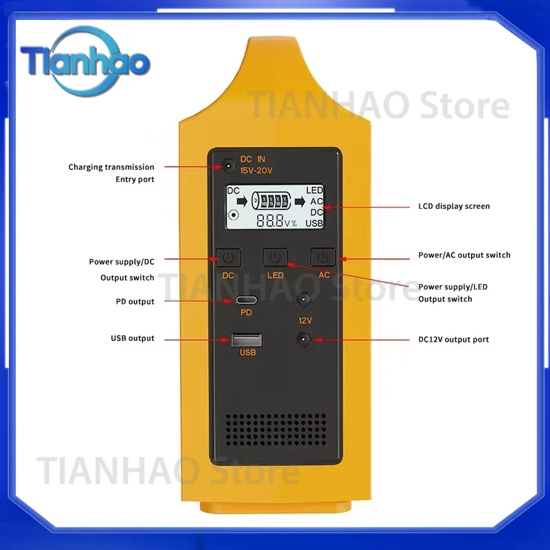 200W 다기능 태양광 발전기, 가정용 무정전 전원 공 - Outdoor Uninterruptible Power Supply 리뷰 및 가격
