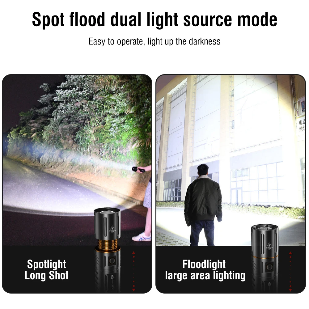 BORUiT 울트라 브라이트 3000LM LED 손전등 - Outdoor Usb Power Bank 리뷰 및 가격