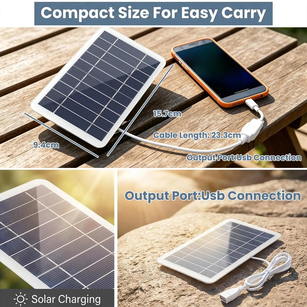 야외용 USB 태양광 충전기 휴대용 태양 전지판 (휴대 - Outdoor Usb Power Bank 리뷰 및 가격